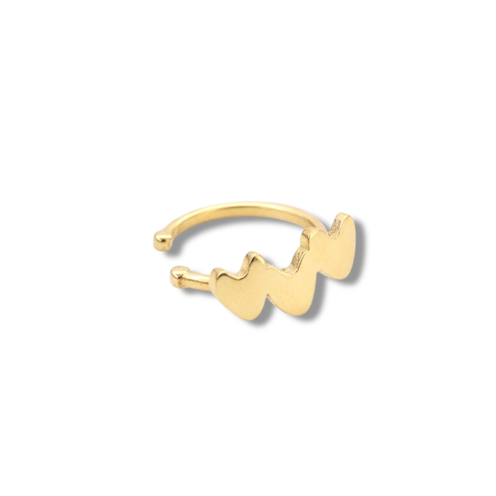 The "Amour" Triple Heart Cuff
