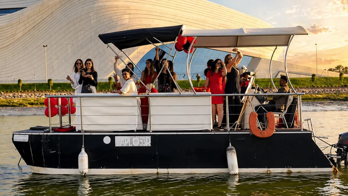 Croisière en bateau (10 pers) depuis la marina du Bouregreg