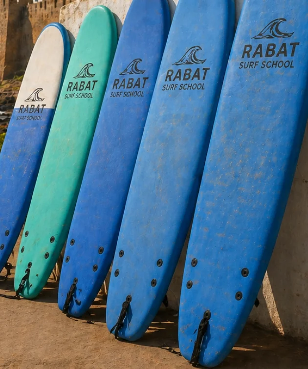 Location de planche (seule) chez Rabat Surf Club