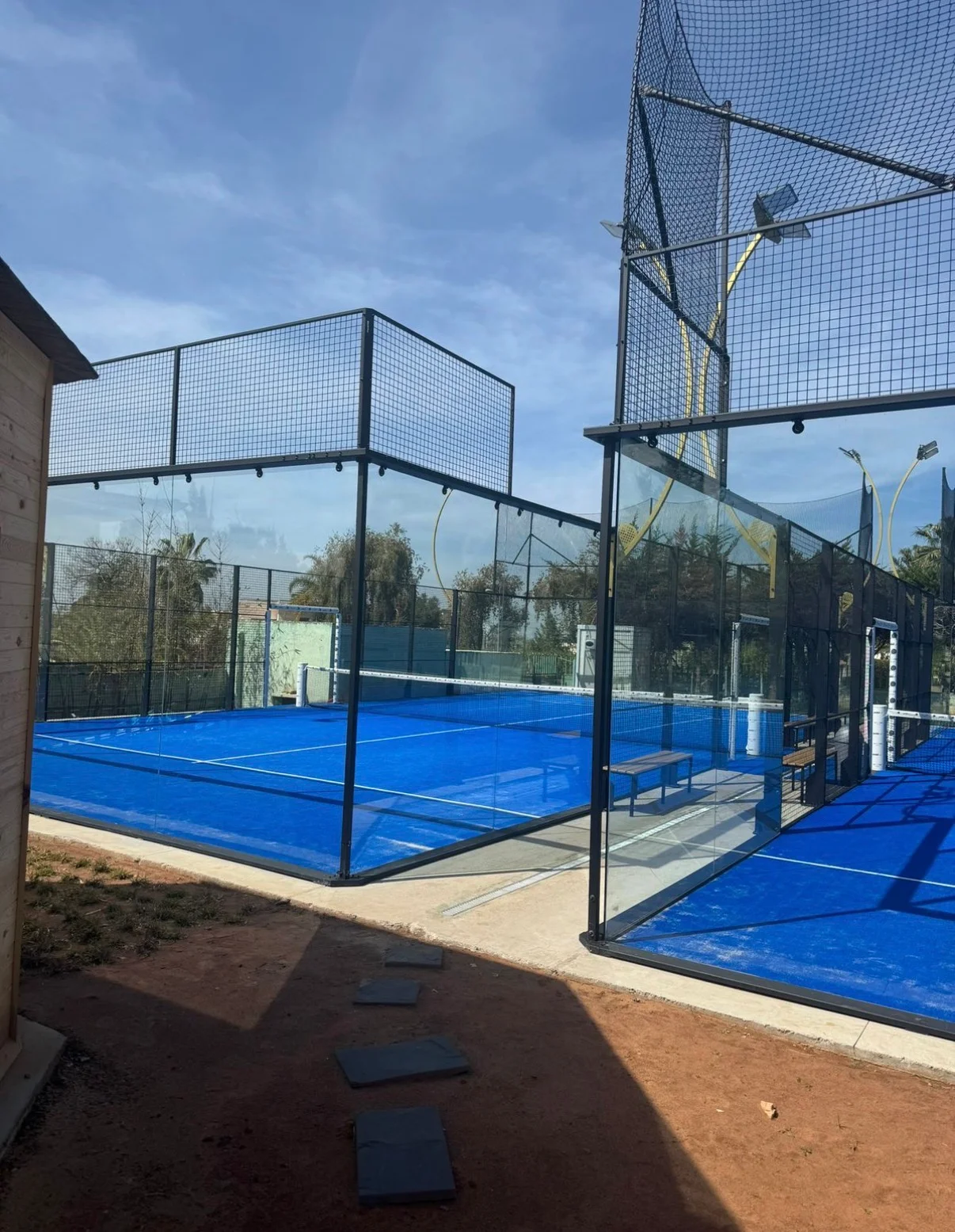 Session de padel à Rabat Padel School