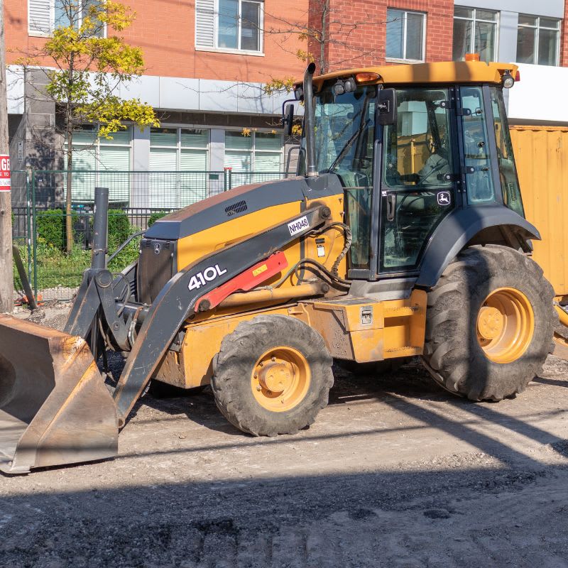 John Deere 310L backhoe loader