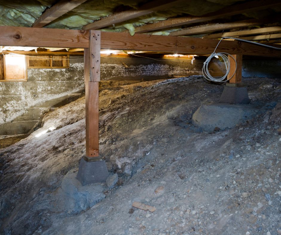 Crawl space foundation