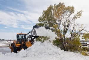 Heavy equipment for snow removal is important for a successful winter season