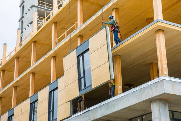 cross laminated timber building