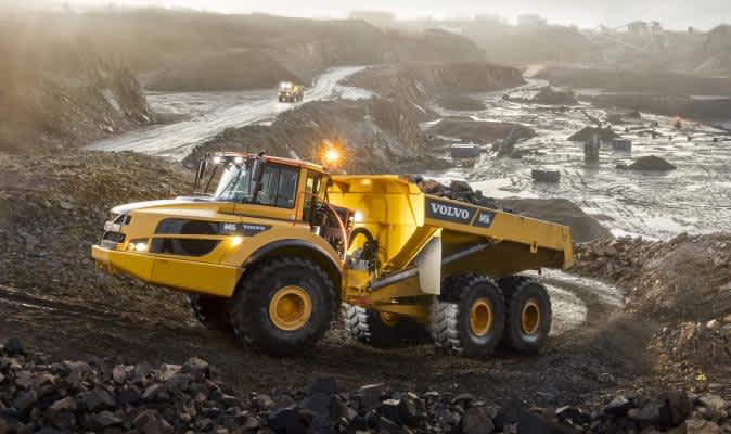 Volvo A45G Articulating dump truck