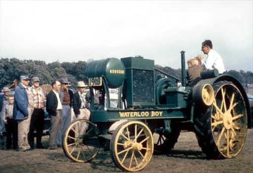 Waterloo steam tractor