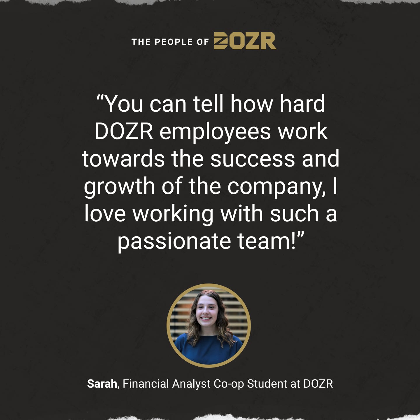 DOZR employee quote