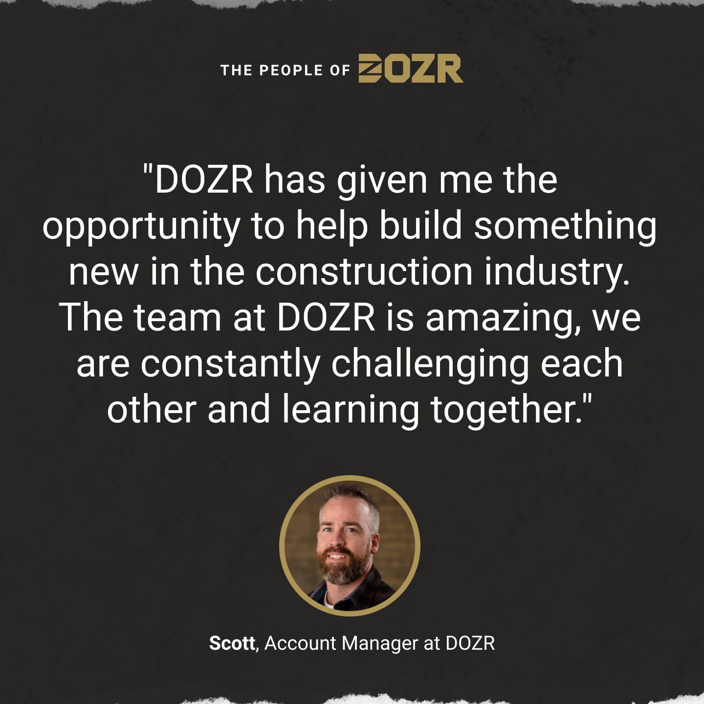 DOZR employee quote