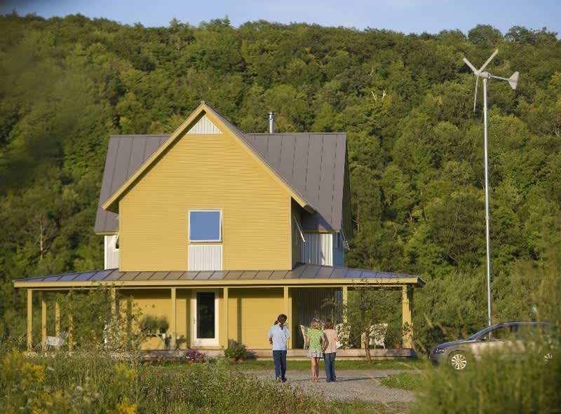 Net Zero house Charlotte Vermont House