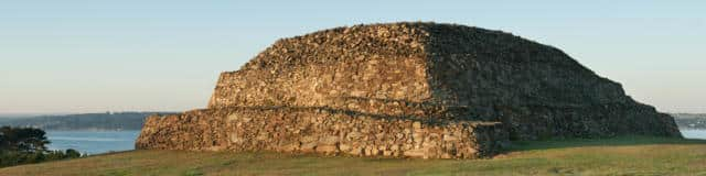 The cairn de barnenez in France