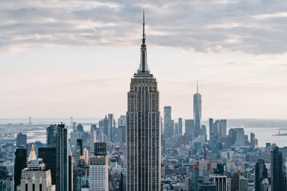 Empire state building in New York City