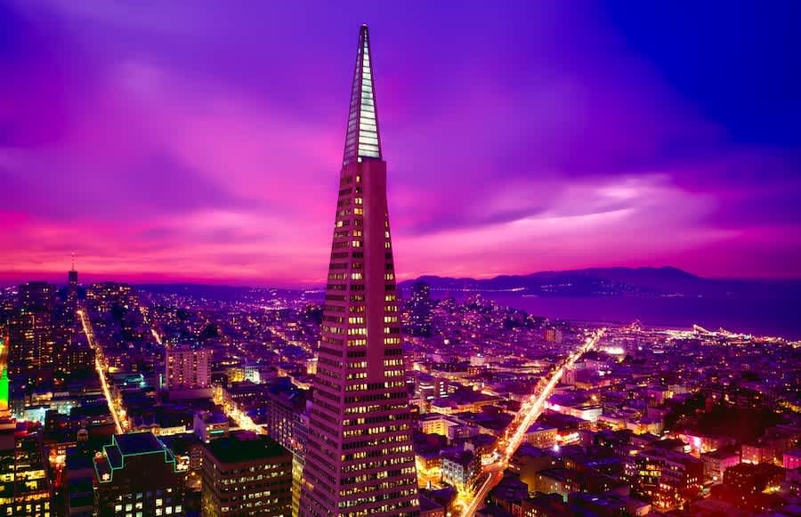 The Transamerica Building in San Francisco, California