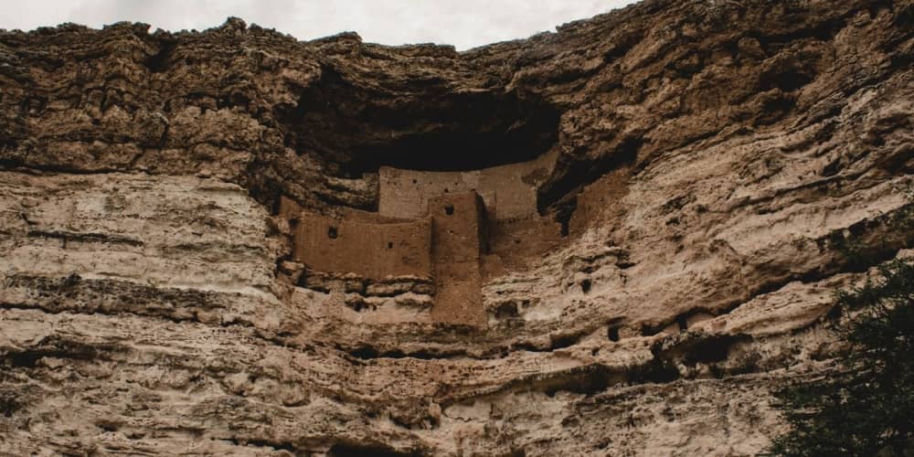 Montezuma Castle from ground level