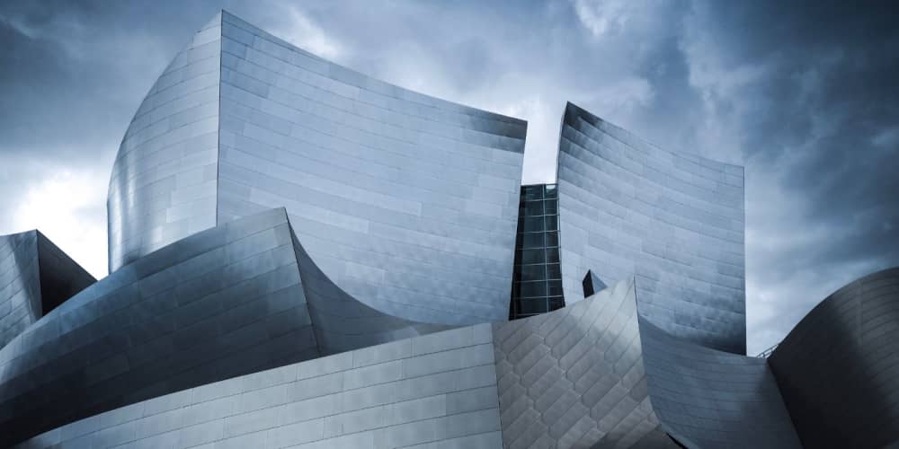 Picture of the Walt Disney Concert Hall exterior