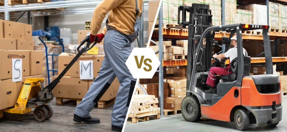 pallet jack vs forklift