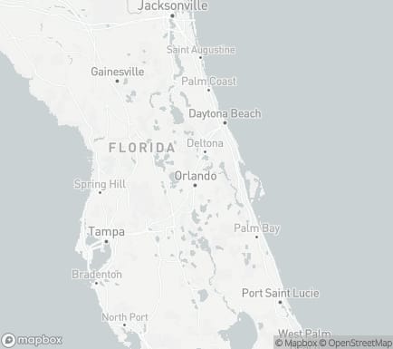 Altamonte Springs, FL, USA and nearby cities map