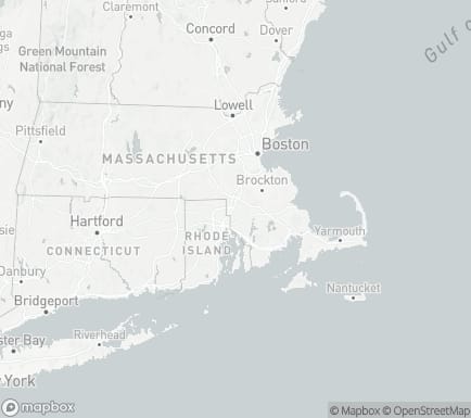 Attleboro, MA, USA and nearby cities map