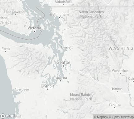 Bothell, WA, USA and nearby cities map