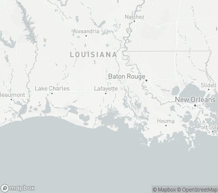 Broussard, LA, USA and nearby cities map