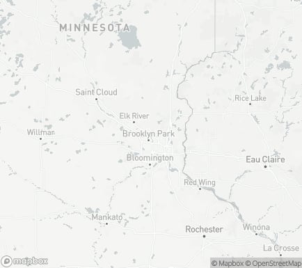 Coon Rapids, MN, USA and nearby cities map