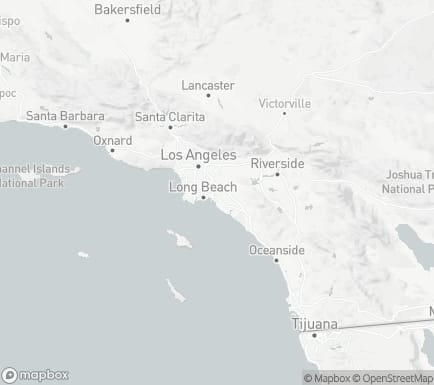 Cypress, CA, USA and nearby cities map