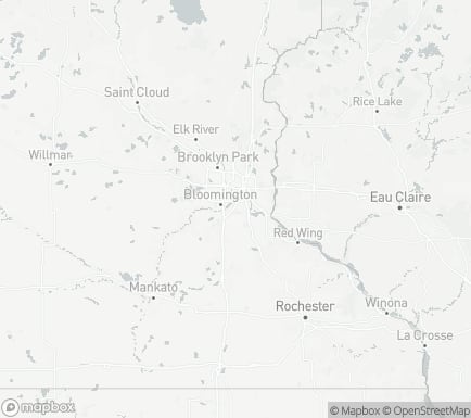 Eagan, MN, USA and nearby cities map