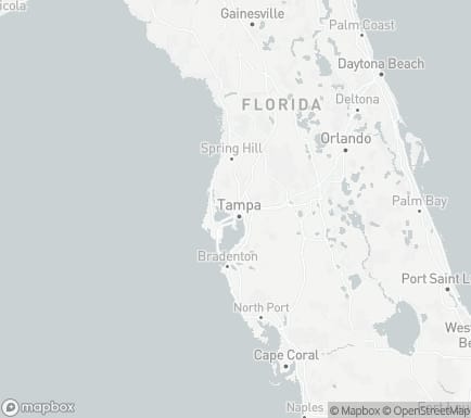 Egypt Lake-Leto, FL 33614, USA and nearby cities map