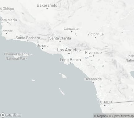 Gardena, CA, USA and nearby cities map