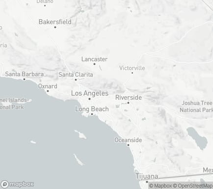 Glendora, CA, USA and nearby cities map