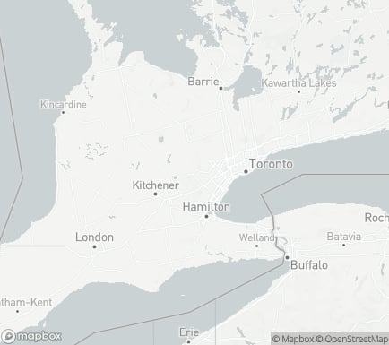 Halton Hills, ON, Canada and nearby cities map