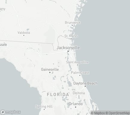 Lakeside, FL, USA and nearby cities map