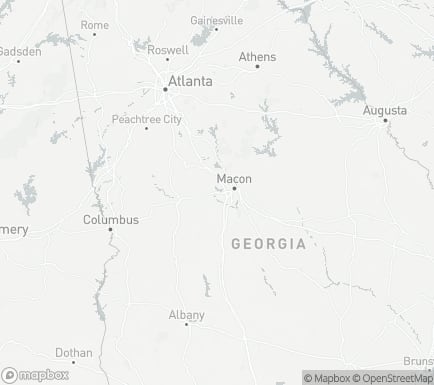 Lizella, GA 31052, USA and nearby cities map