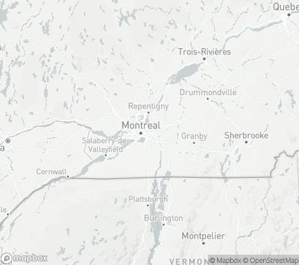 Longueuil, QC, Canada and nearby cities map