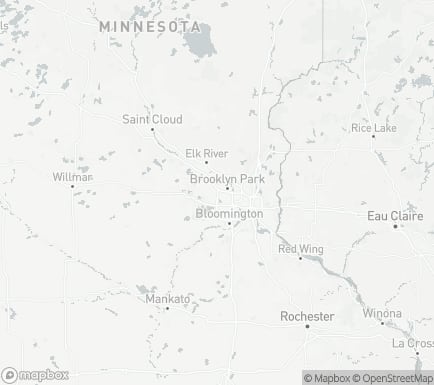 Maple Grove, MN, USA and nearby cities map