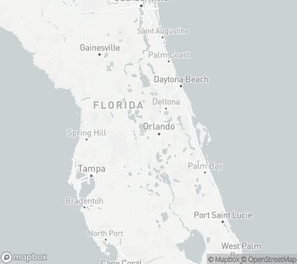 Ocoee, FL, USA and nearby cities map