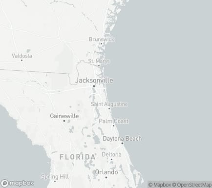 Palm Valley, FL 32082, USA and nearby cities map