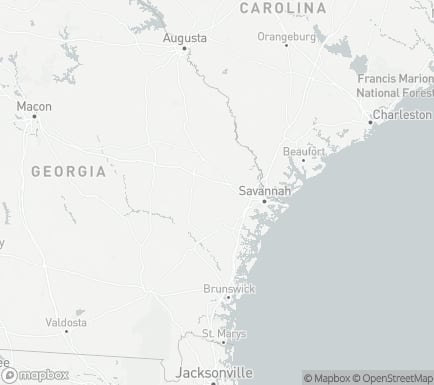 Pembroke, GA 31321, USA and nearby cities map