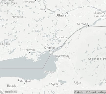 Pittsburgh, ON K0H 1Y0, Canada and nearby cities map