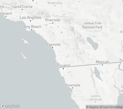 Poway, CA, USA and nearby cities map