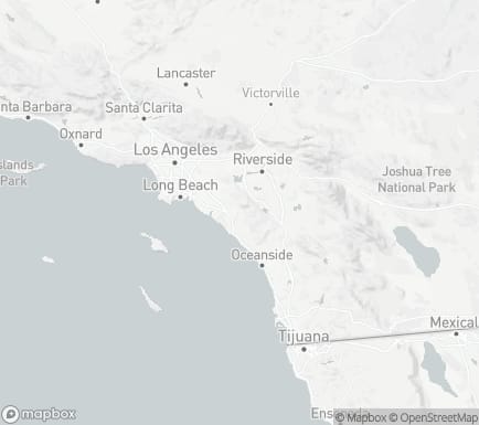 Rancho Santa Margarita, CA, USA and nearby cities map