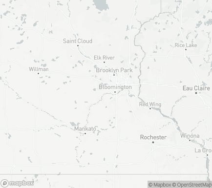 Shakopee, MN, USA and nearby cities map