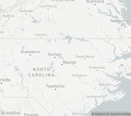 Wake Forest, NC 27587, USA and nearby cities map