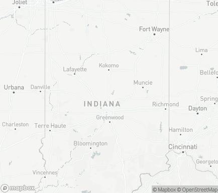 Westfield, IN, USA and nearby cities map