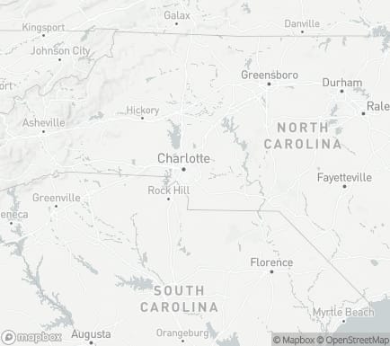 Wildwoods, NC 28227, USA and nearby cities map