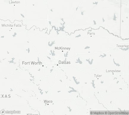 Wylie, TX, USA and nearby cities map