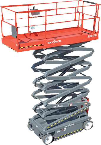 Electric Scissor Lift, 46 Ft image