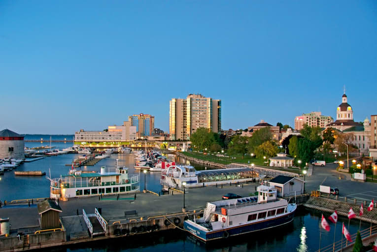 Kingston Ontario port and doc photo