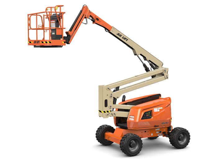 Articulating Boom Lift, 45 ft, Dual Fuel image