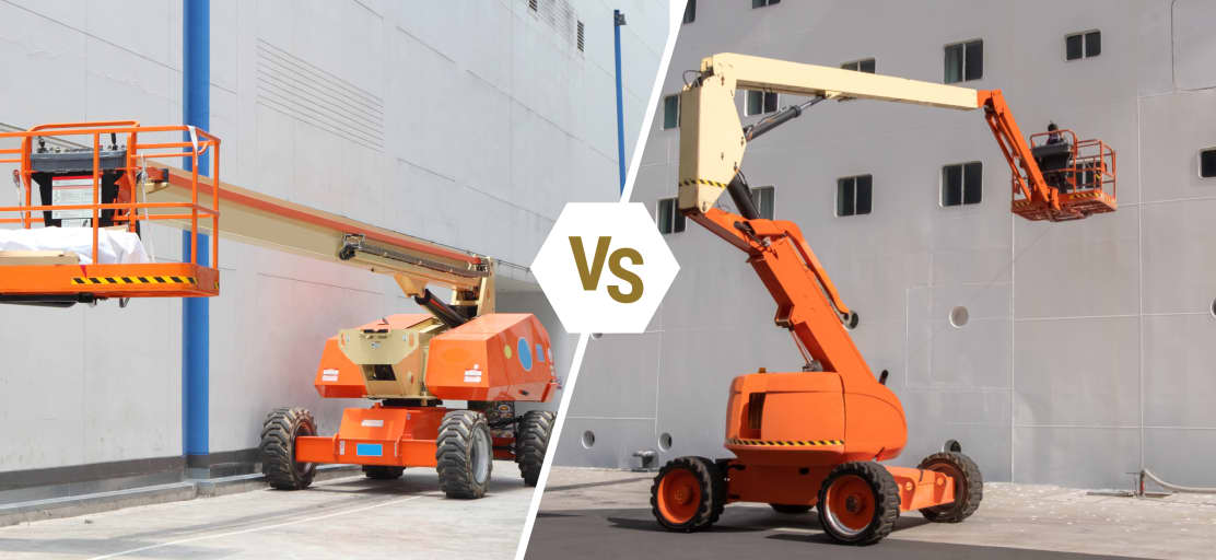 Articulating vs. Straight Boom Lifts: How To Pick the Right Boom Lift