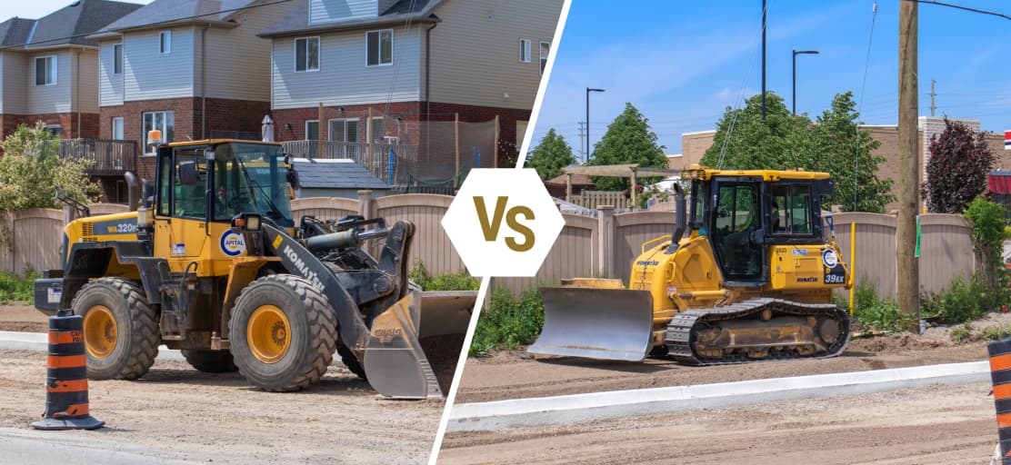 Front Loader vs. Bulldozer: Breaking Down the Differences